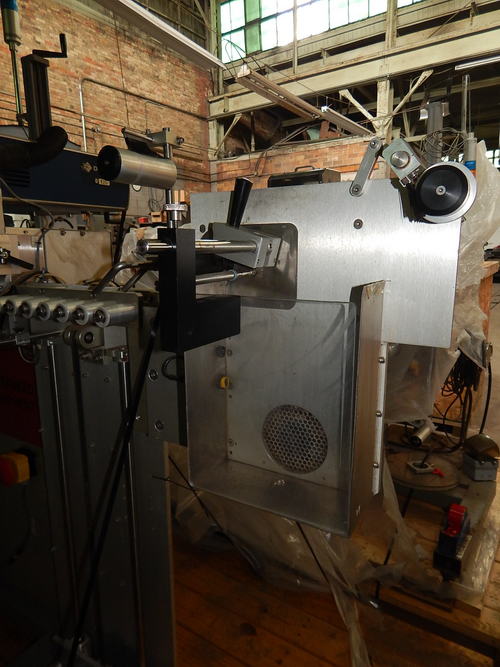 LABEL-AIRE Labeling Machine, 2 Max Label, Dual Unwind, Lot # Laser Burner