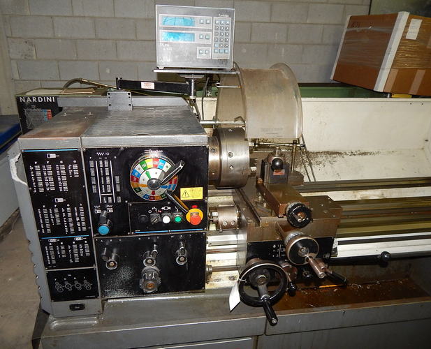 15 /10 x 50 cc CLAUSING COLCHESTER Lathe, 2 Spdl Hole, 10 3-Jaw, 12 Taper