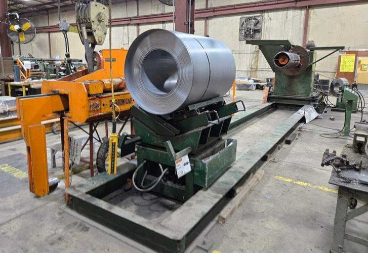 72 x .105 x 25,000 Lb ROWE Cut-to-Length Line