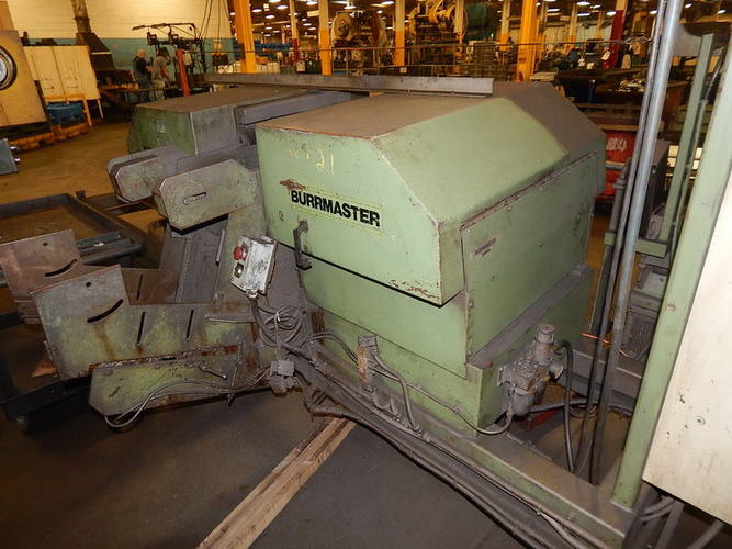 3 x 80 BURRMASTER 1 Deburring Machine, Deburrs Tube ID/OD & Bar OD (Both Ends)