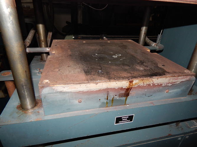 WABASH Heated Platen Press