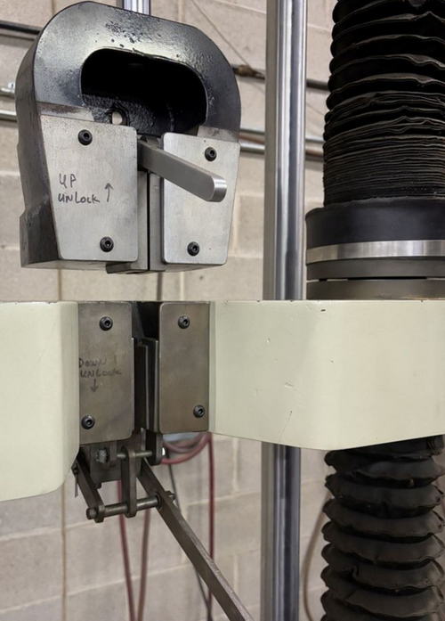 30,000 Lb TINIUS-OLSEN Electromatic EP2 Tensile Tester, (2) Load Cells/Admet Ctr