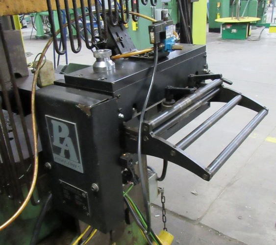 220mm x 2.0mm P/A INDUSTRIES Model SRF-220M Servo Feed