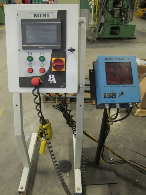220mm x 2.0mm P/A INDUSTRIES Model SRF-220M Servo Feed