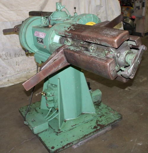 6,000 Lb LITTELL Double End Uncoiler, 16 to 20 ID, 90 OD, 29.5 Width
