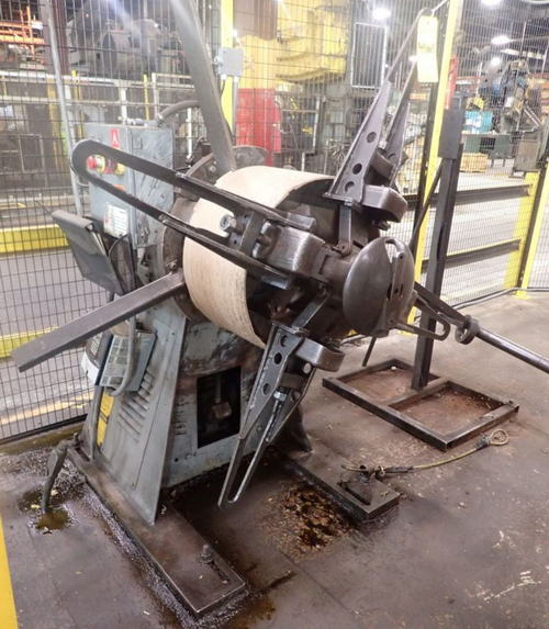 6,000 Lb LITTELL Uncoiler, 15 to 20 ID, 60 OD, 12 Width