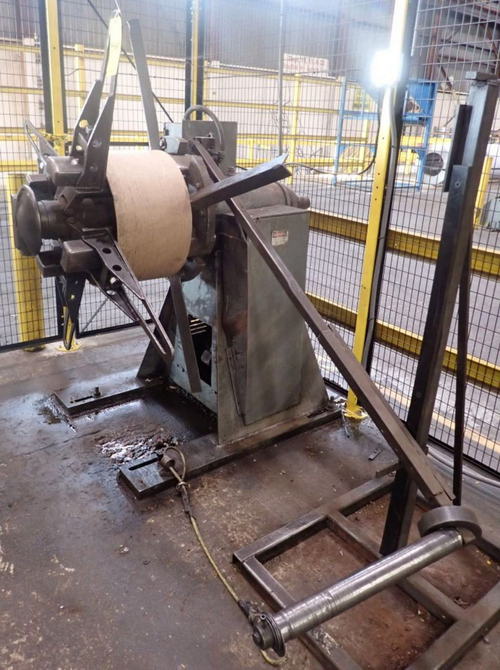 6,000 Lb LITTELL Uncoiler, 15 to 20 ID, 60 OD, 12 Width