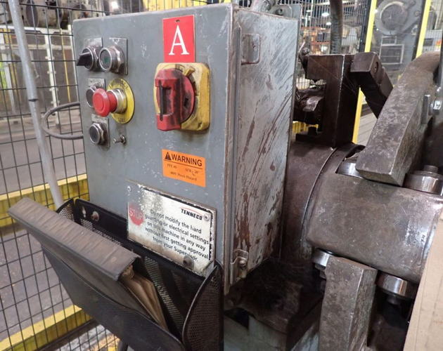 6,000 Lb LITTELL Uncoiler, 15 to 20 ID, 60 OD, 12 Width