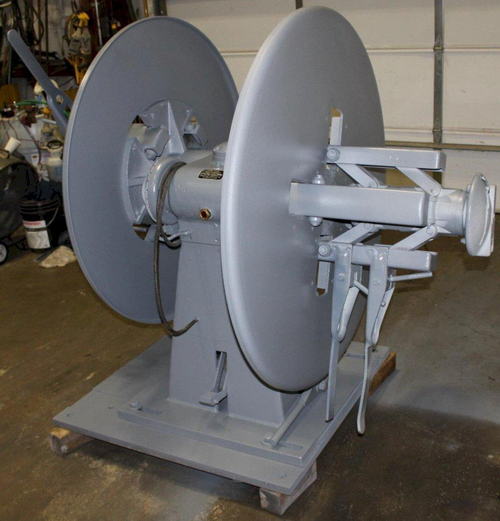 2,500 Lb LITTELL Double End Uncoiler, 15 to 20 ID, 48 OD, 14 Width