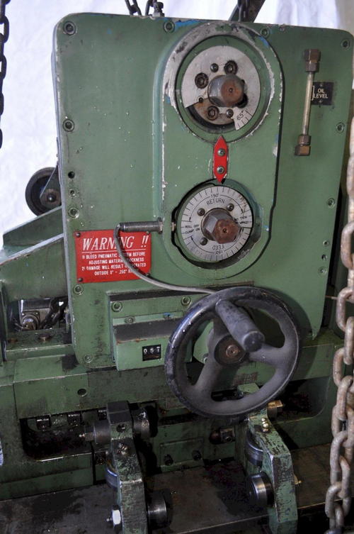 20 W x .25 VAMCO Feeder, 6 W Feed Rolls, 20 Driven Pinch Rolls