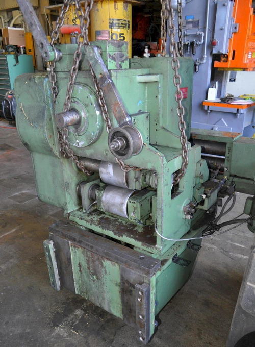 20 W x .25 VAMCO Feeder, 6 W Feed Rolls, 20 Driven Pinch Rolls