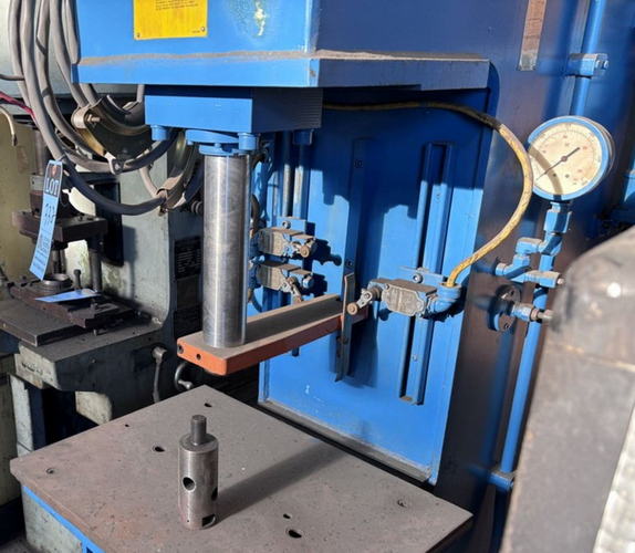 12 Ton PH Model OGM-12 Hydraulic Press, 17-1/2 x 23 Table
