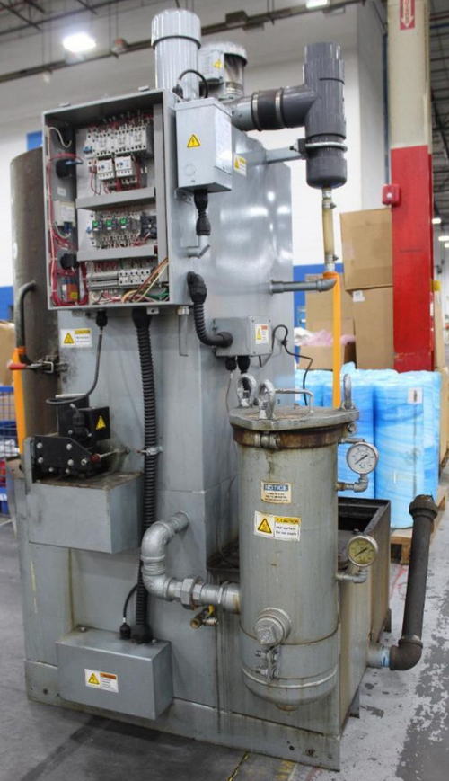 27 Dia x 36 H BETTER ENGINEERING Parts Washer, Wash Only, 100 GPM Filter