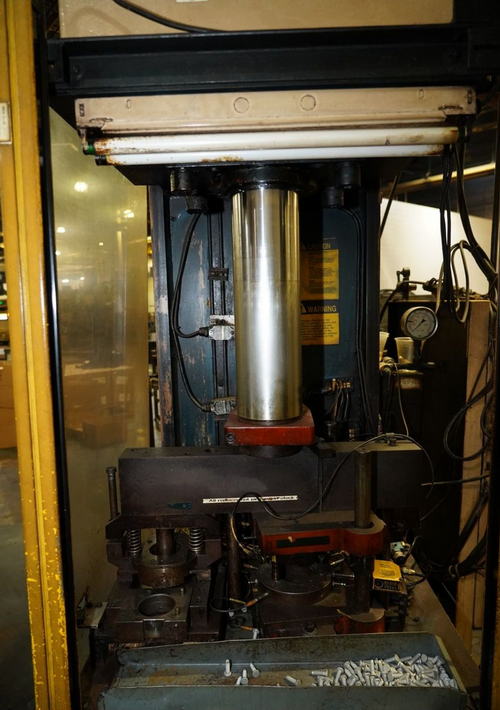 50 Ton PH Hyd Gap Frame Press, 24 Str, 30 Dylt, 30 x 27 Bed, 20 HP