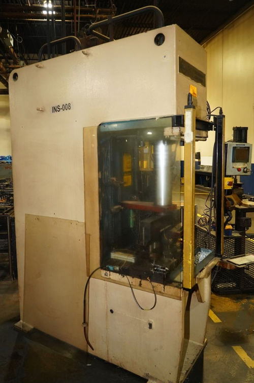 50 Ton PH Hyd Gap Frame Press, 24 Str, 30 Dylt, 30 x 27 Bed, 20 HP