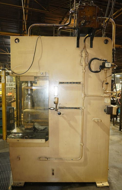 50 Ton PH Hyd Gap Frame Press, 24 Str, 30 Dylt, 30 x 27 Bed, 20 HP