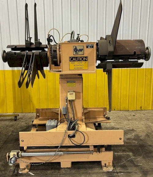 4,000 Lb CWP Double End Uncoiler, 13.5 to 17.5 ID, 60 OD, 18 Width