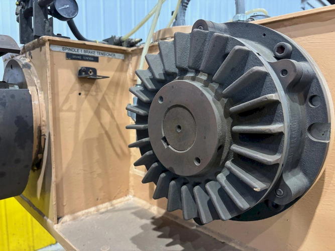 4,000 Lb CWP Double End Uncoiler, 13.5 to 17.5 ID, 60 OD, 18 Width