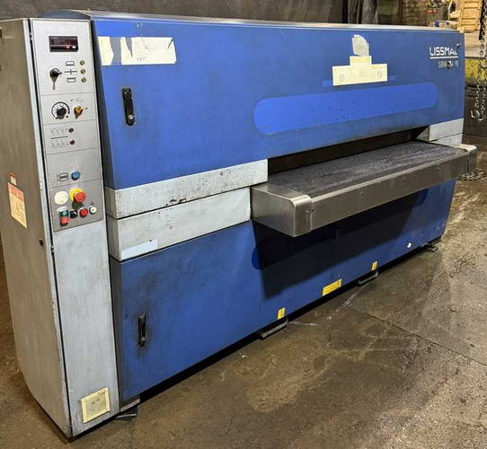 59 LISSMAC Sheet Brushing Machine, Brushes Top and Bottom, (4) 8.6 HP