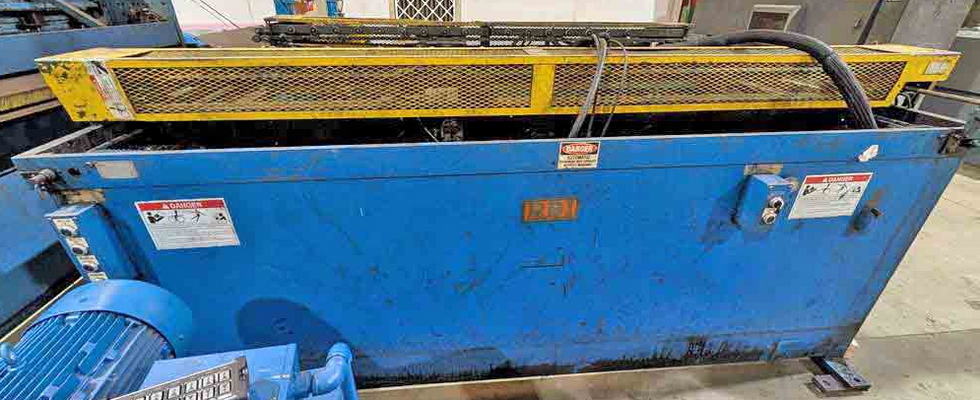 72 W x 96 Str x .075 RED BUD Grip Feeder, Multi-Stroke Capability