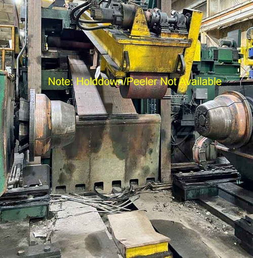 60,000 Lb PRO ECO Dbl End Uncoiler, 24 /30 ID, 84 OD, 72 Width, 100 HP