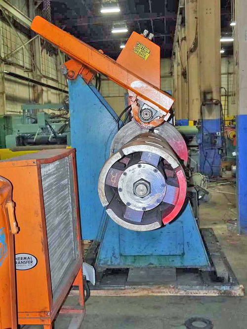 20,000 Lb PROGRESSIVE Uncoiler, 20 to 24 Hyd Expansion, 72 Mandrel