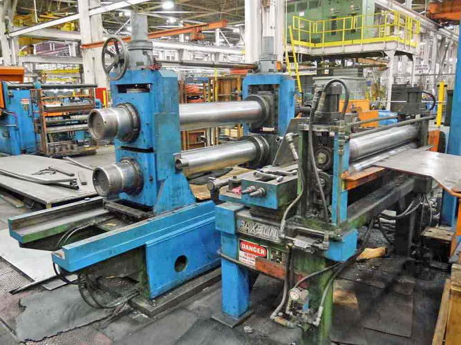 60 x 10 x 40,000 Lb PAXSON Slitting Line