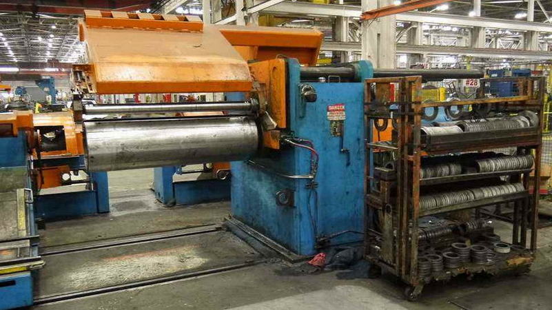 60 x 10 x 40,000 Lb PAXSON Slitting Line