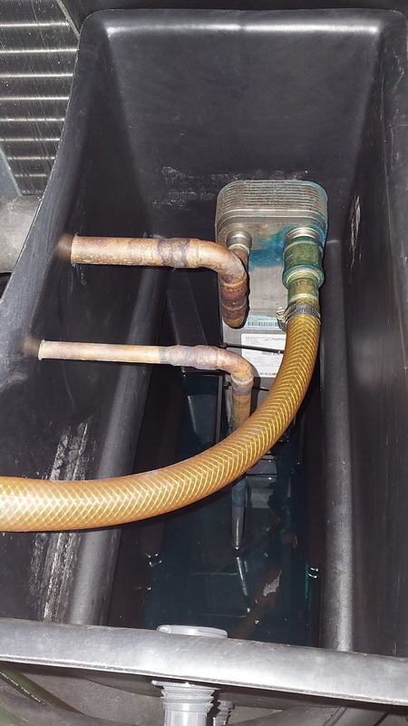 4 Ton ADVANTAGE Chiller, 410A Refrigerant, Air Cooled, 25 Gal Tank, 4 HP, 440V