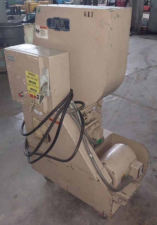 9 W IMS Granulator, Dual 8-1/2 Blades, 1/4 Screen, 7-1/2 HP
