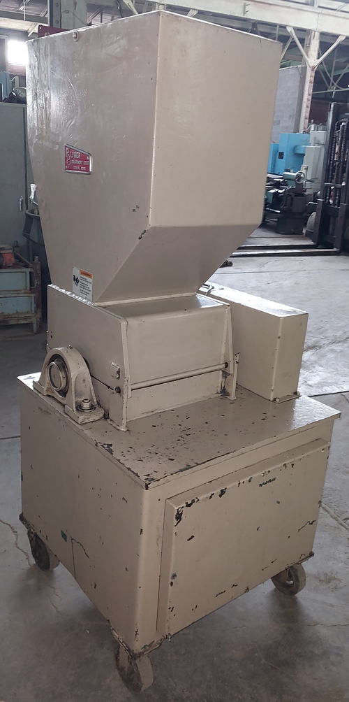 POLYMER MACHINERY Granulator, Dual 15 Blades, 1/4 Screen, 15 HP