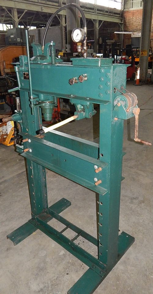60 Ton LEMPCO H-Frame Hyd Press, 6 Str, 2 to 36 SH, 13 FB Bed, 36 L-to-R