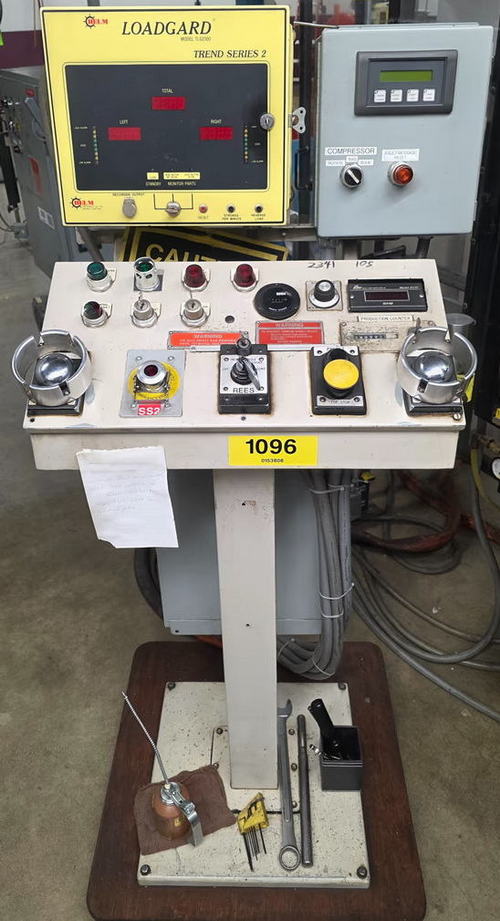 35 Ton BLISS OBI Press, 3 Str, 2-1/2 Adj, 10-3/4 SH, 26-1/2 x 17 Bed