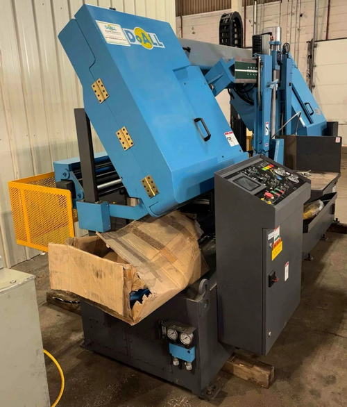 24 x 22 DOALL DC-560NC Horizontal Band Saw, Vert Clamps, Auto Feed, 10 HP