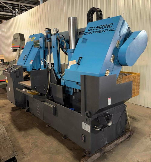 24 x 22 DOALL DC-560NC Horizontal Band Saw, Vert Clamps, Auto Feed, 10 HP