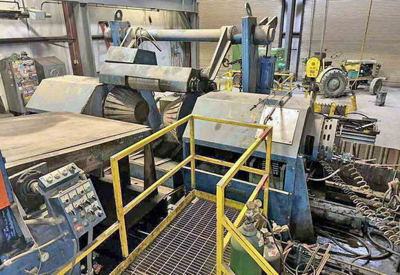 72 x .500 x 60,000 Lb DELTA Cut-to-Length Line