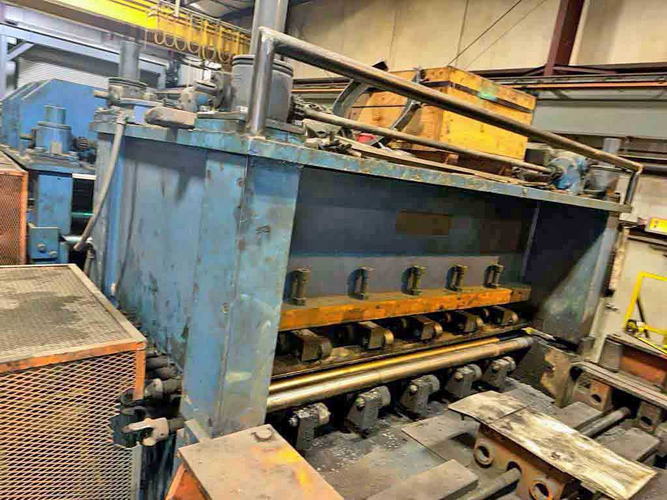 72 x .500 x 60,000 Lb DELTA Cut-to-Length Line
