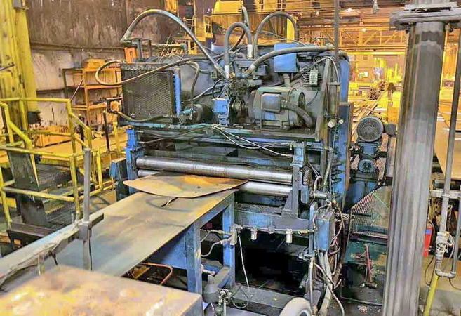 72 x .500 x 60,000 Lb DELTA Cut-to-Length Line