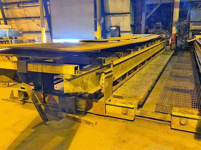 72 x .500 x 60,000 Lb DELTA Cut-to-Length Line