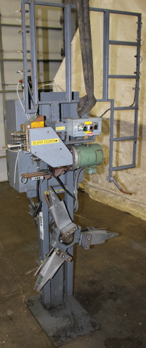 400 Lb DURANT Stock Reel, 4 to 24 ID, 40 OD, 8 Width, 1/2 Feed into Storage