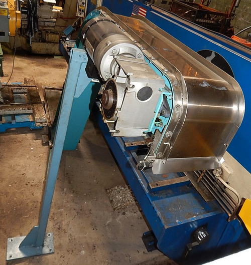 9-1/2 W x 114 L BUNTING MAGNETICS Magnetic Conveyor, 64 Exit Ht, 1-1/2 HP