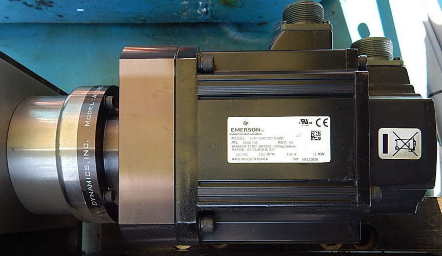 8 W x .138 P/A INDUSTRIES SRF-8 Servo Feeder, 584 Lbs/201 Lbs Pulling, 2011