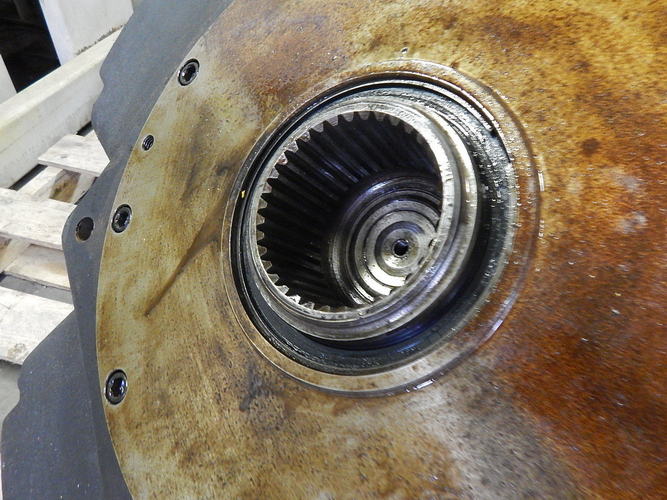 CALZONI 464910 Hydraulic Rotary Motor, Removed from Running Machine