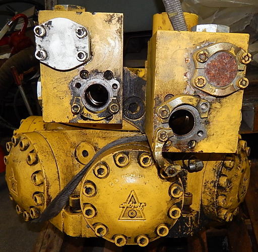 PLEIGER MO 6500-30-136 Hydraulic Rotary Motor, Removed from Running Machine