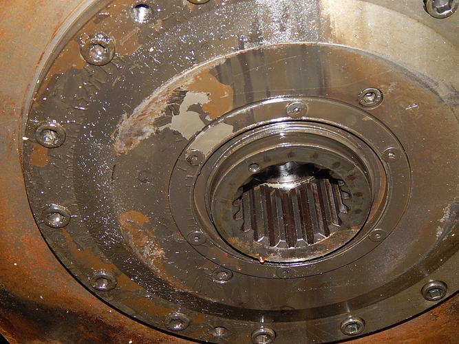 PLEIGER MO 6500-30-136 Hydraulic Rotary Motor, Removed from Running Machine
