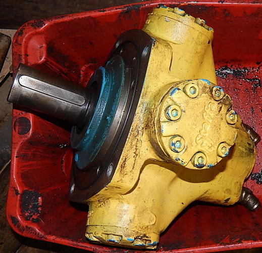 STAFFA Hydraulic Rotary Motor, Removed from Running Machine