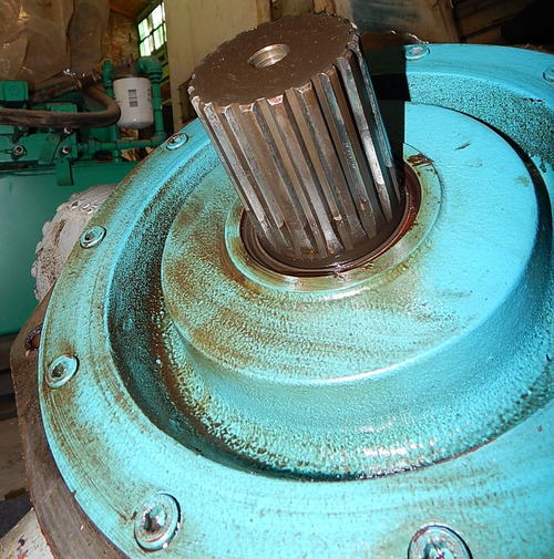 STAFFA 25630 Hydraulic Rotary Motor, Removed from Running Machine
