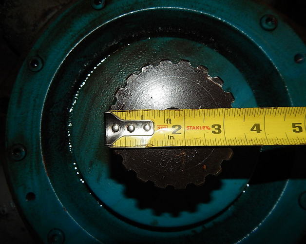 STAFFA 25630 Hydraulic Rotary Motor, Removed from Running Machine