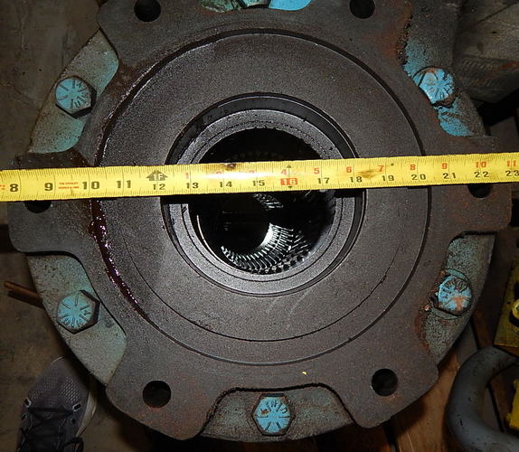 VICKERS MHT-500 250/250 N1 30 S13/27 1512 Hydraulic Rotary Motor