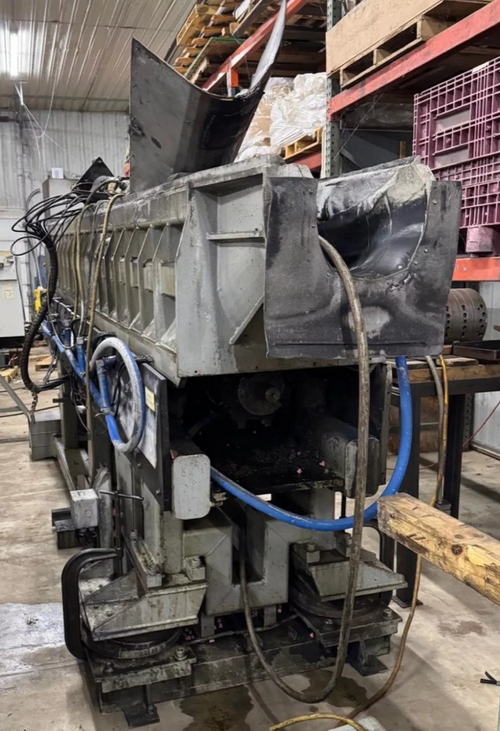 ROSLER Continuous Finishing System, 11.8 Opening x 13.8 Dia x 173 L Channel